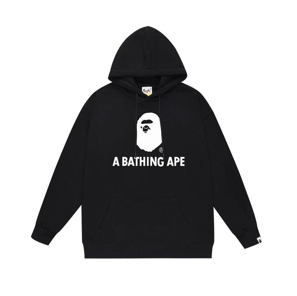 BAPE White APE Head Pullover Hoodie